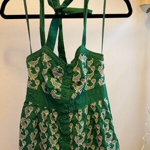 Floreat Emerald Green Dress